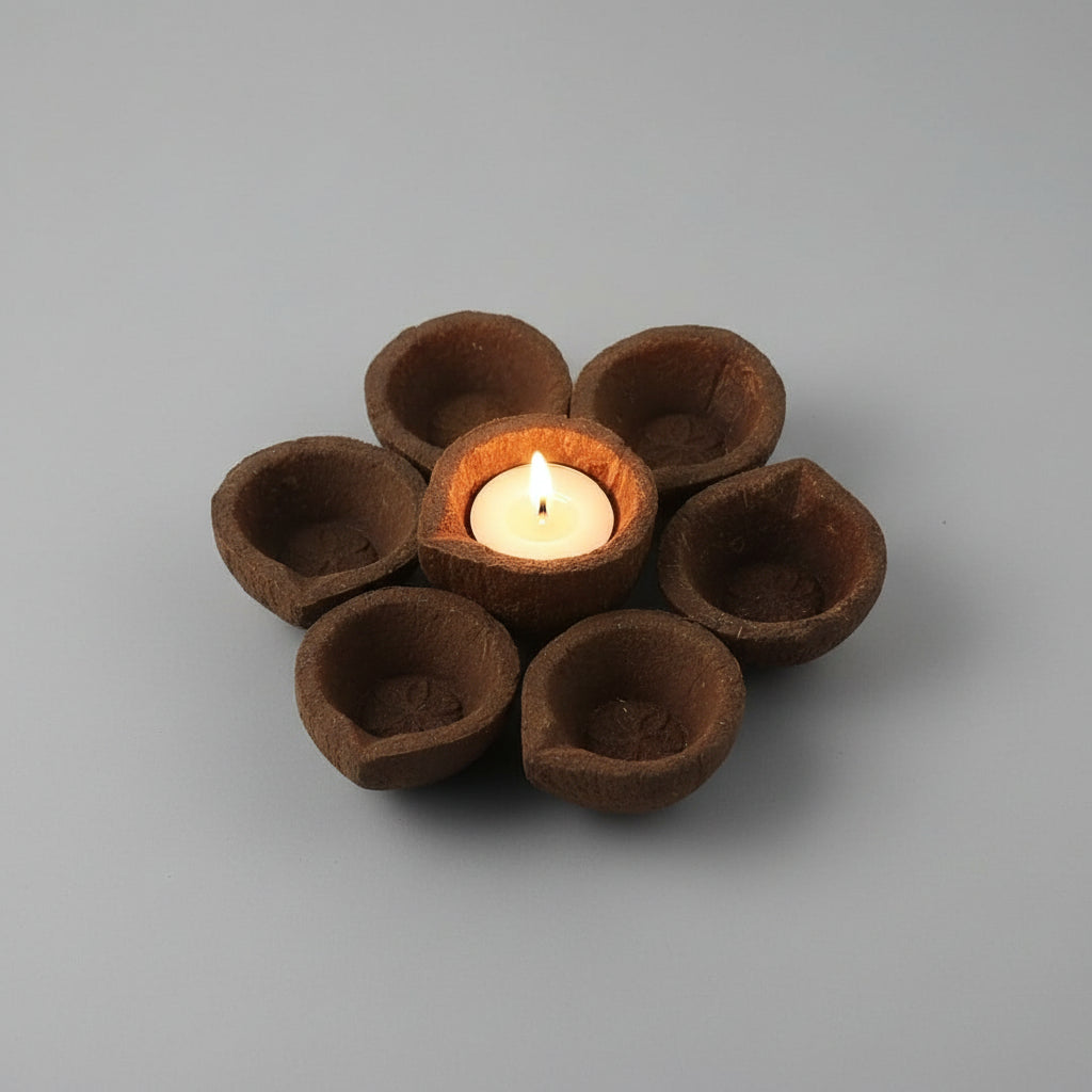 Panchgavya Diya for Puja by Mahayaghya.